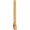 Ekena Millwork Eugene Rough Sawn Timber Gable Bracket, Western Red Cedar, 108"W x 49"H x 4"D x 6"F, 11/12 Pitch GBW108X49X0406EUG00RWR - alternate 4